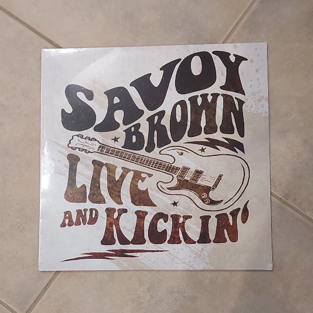 Savoy Brown-Live and Kickin' Vinyl Record